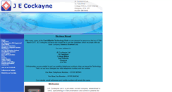 Desktop Screenshot of cockayne.co.uk